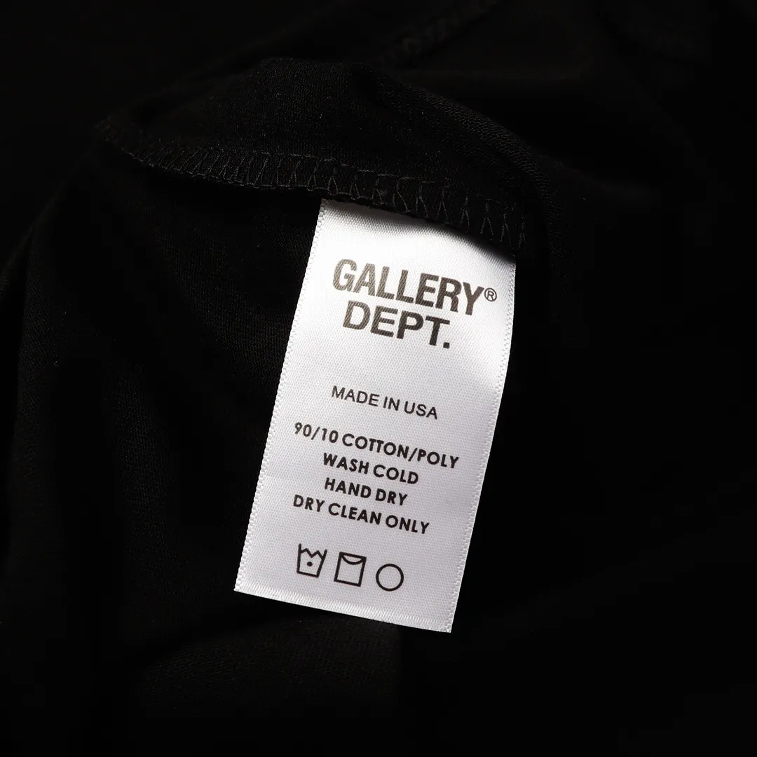 GALLERY.DEPT new summer short-sleeved model number: D3166#P106 color: black apricot yellow code number: S M L XL